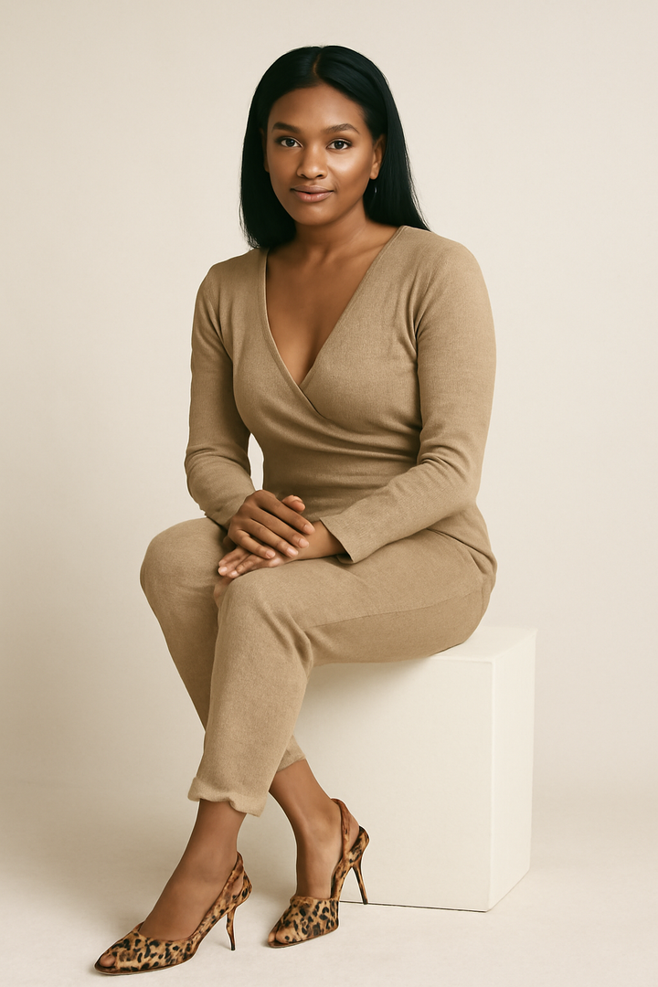 Women’s Stiletto Heels | Leopard Print | Slingback | Pointed Toe | Angie